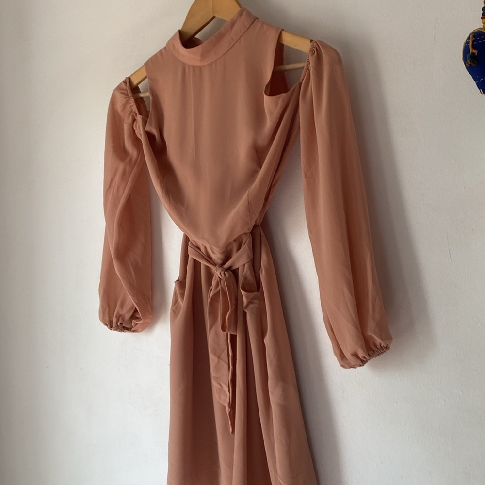 NWT LPA S Cold Shoulder Dress - Picture 10 of 15